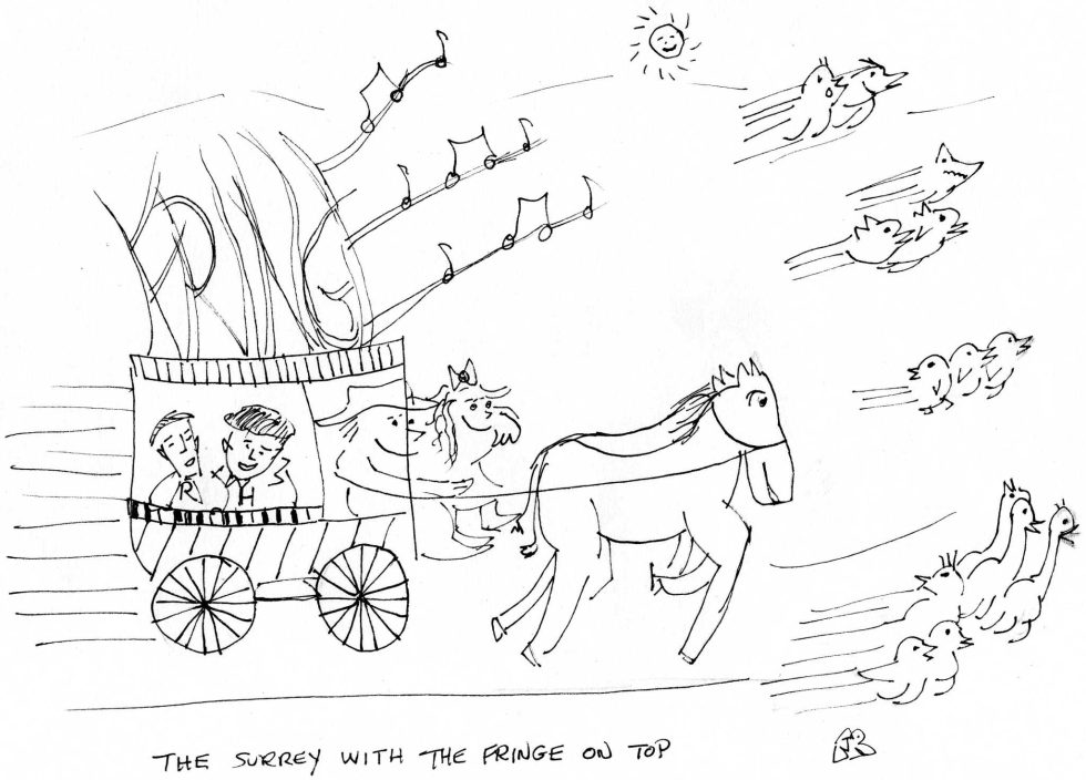 Oklahoma The Surrey With The Fringe On Top