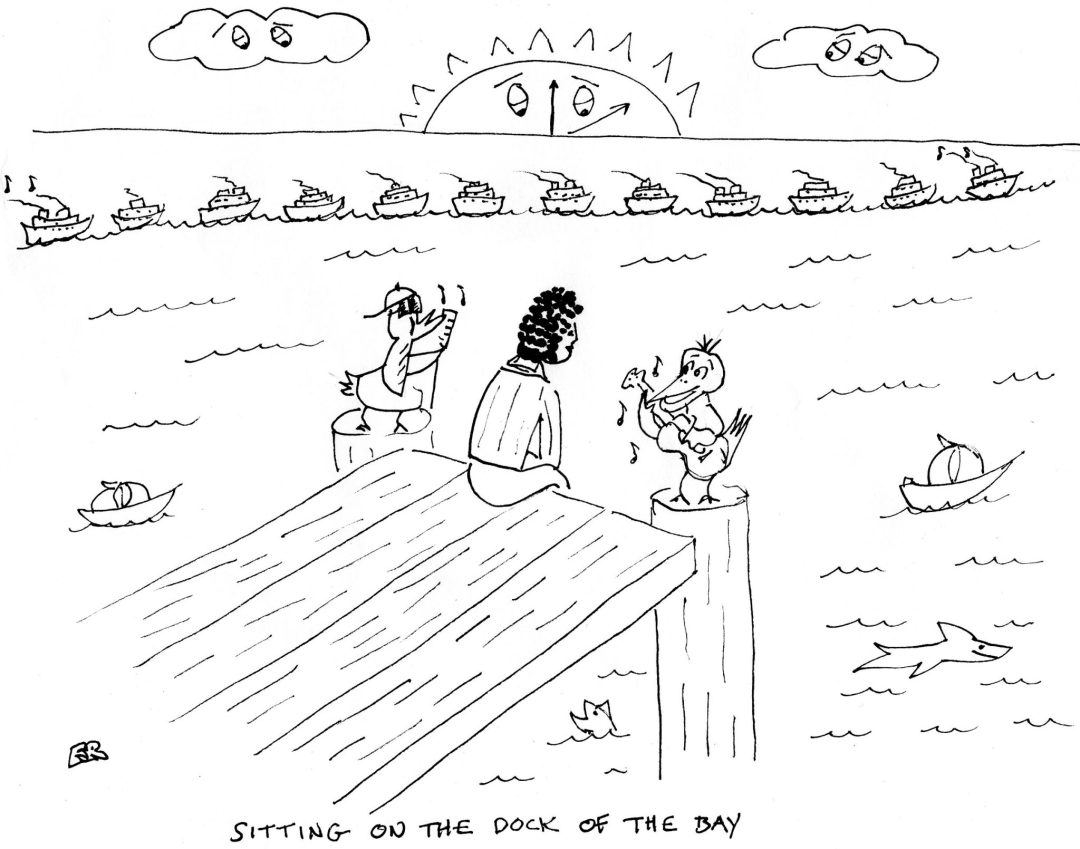 Sitting on the Dock of the Bay